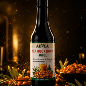Advea Sea Buckthorn Juice Premium 500ml | Feel Energized & Glow Naturally